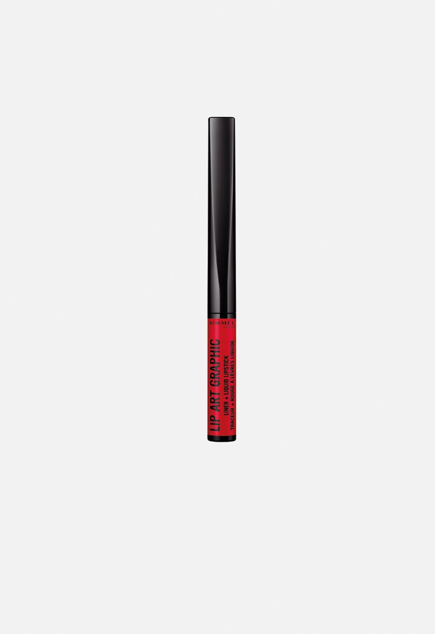 Rimmel - Lip Art Graphic Liner & Liquid Lipstick - Hot Spot