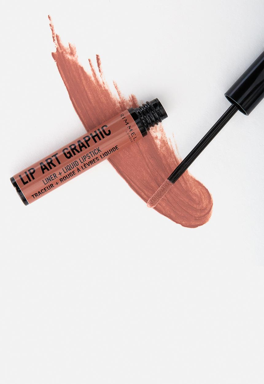 Rimmel - Lip Art Graphic Liner & Liquid Lipstick - Lacey