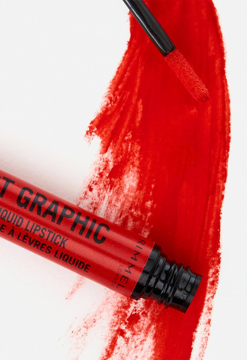 Rimmel - Lip Art Graphic Liner & Liquid Lipstick - Go Hard