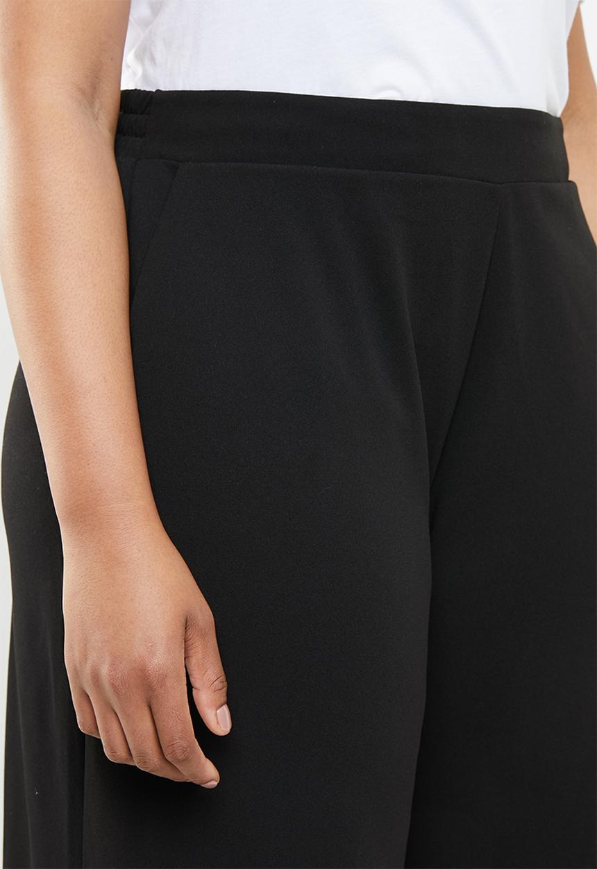 Superbalist - Wide leg culottes - black