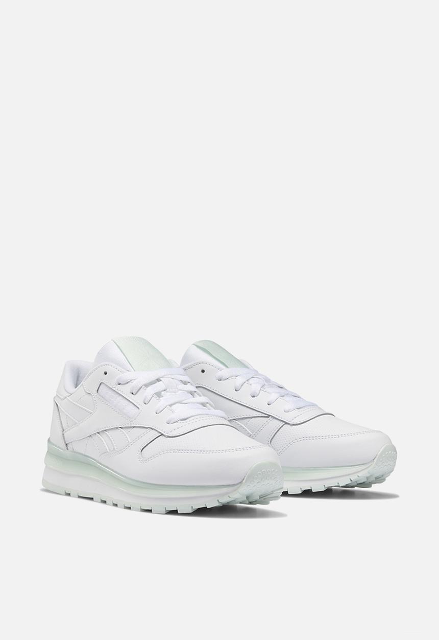 Reebok Classic - Cl lthr - white/emerald ice