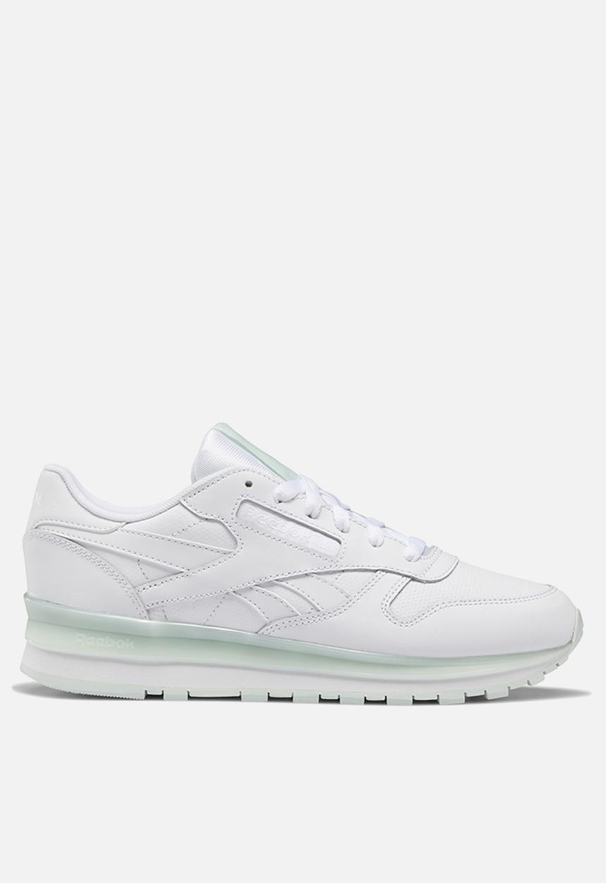 Reebok Classic - Cl lthr - white/emerald ice