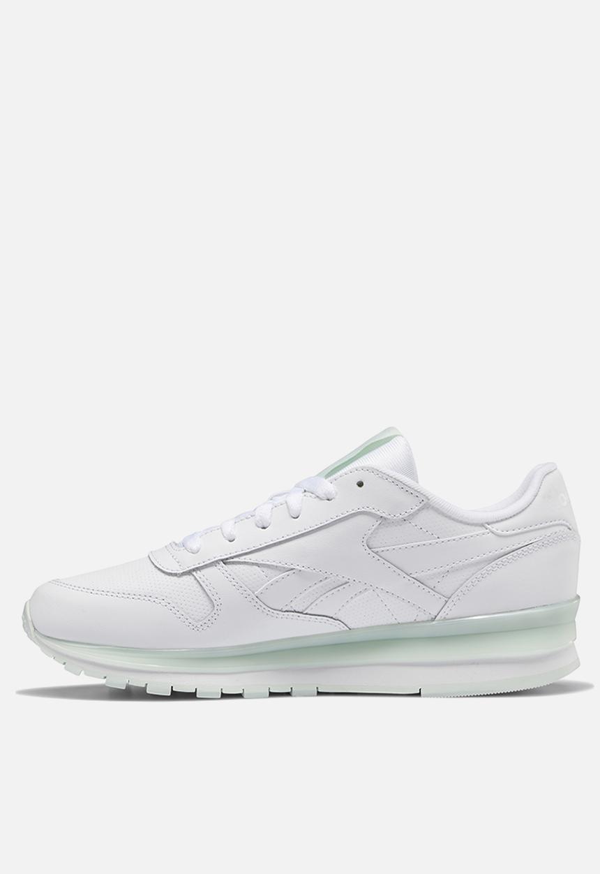 Reebok Classic - Cl lthr - white/emerald ice