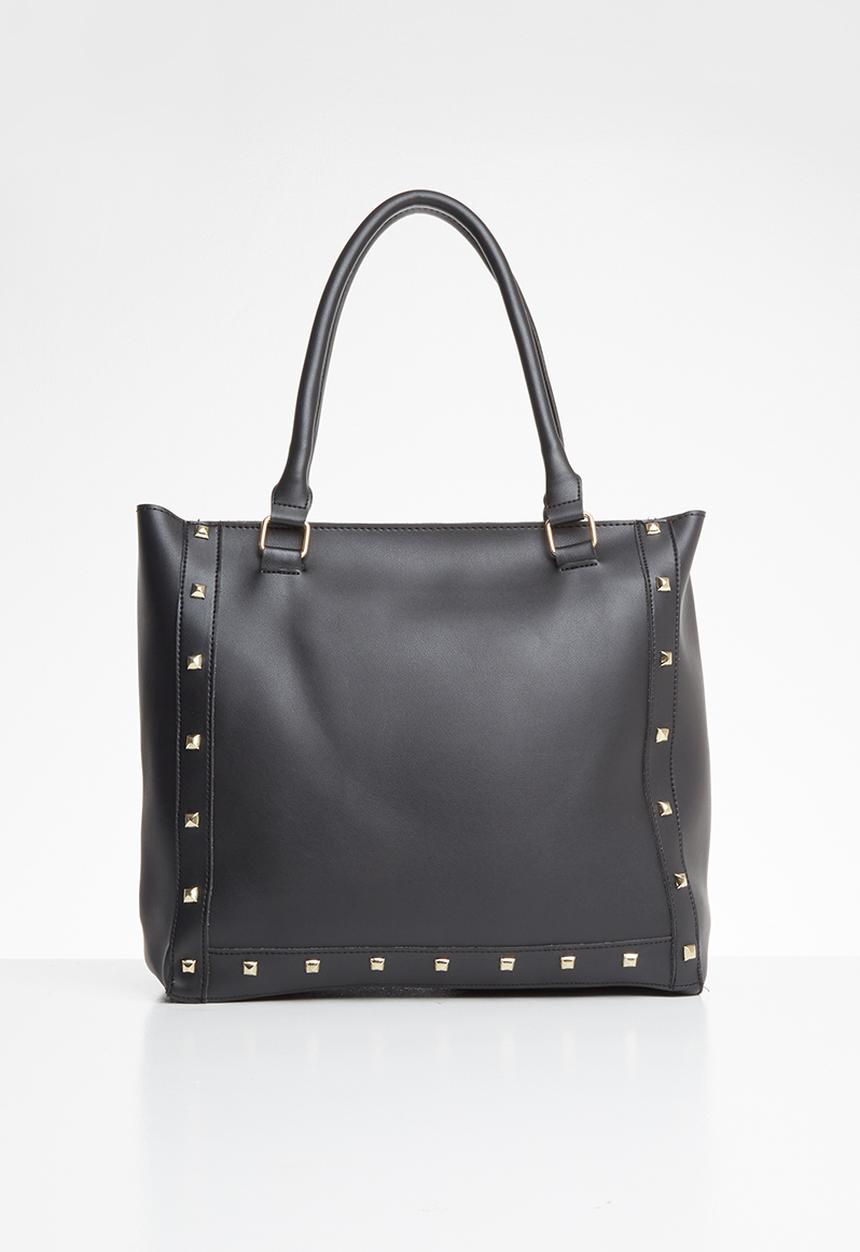 Superbalist - Stud detail handbag - black