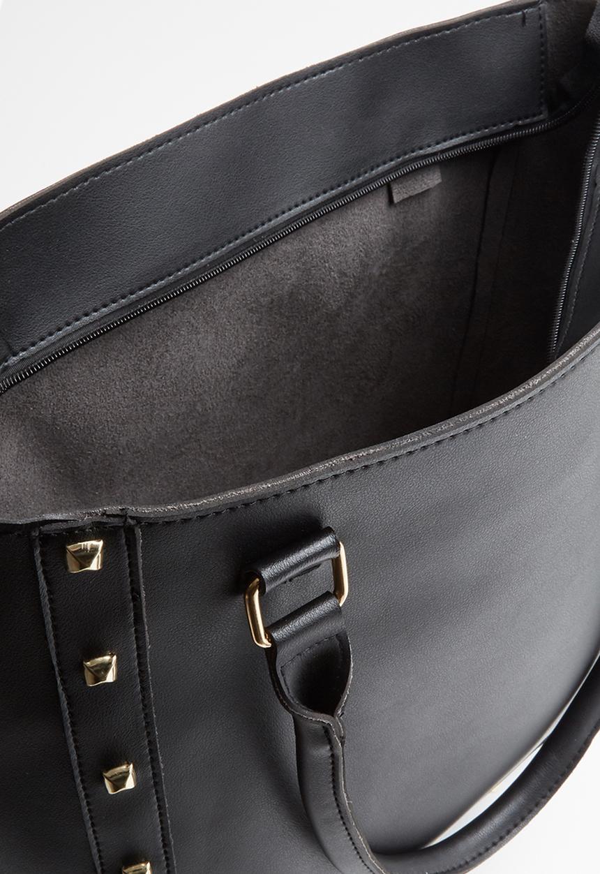Superbalist - Stud detail handbag - black