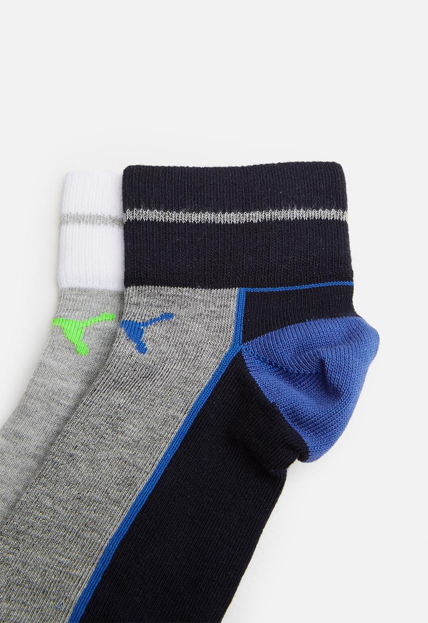 PUMA - Boys secret sock puma - white/ grey/ blue