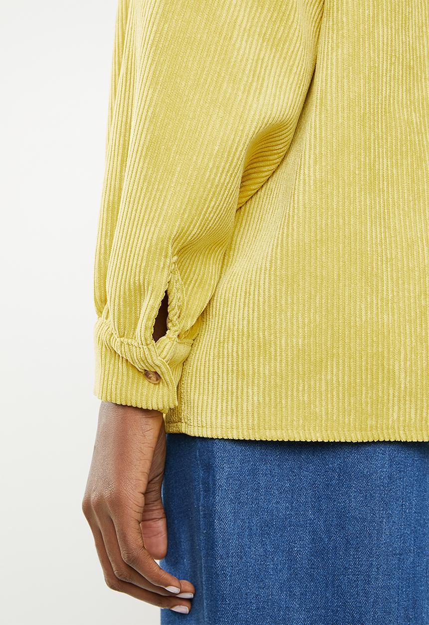 Missguided - Corduroy shirt - yellow