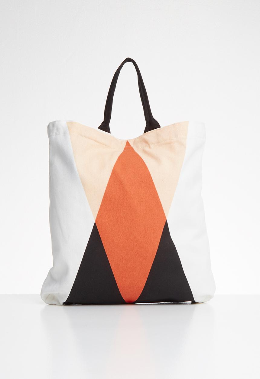 Superbalist - Geometric shopper bag - multi