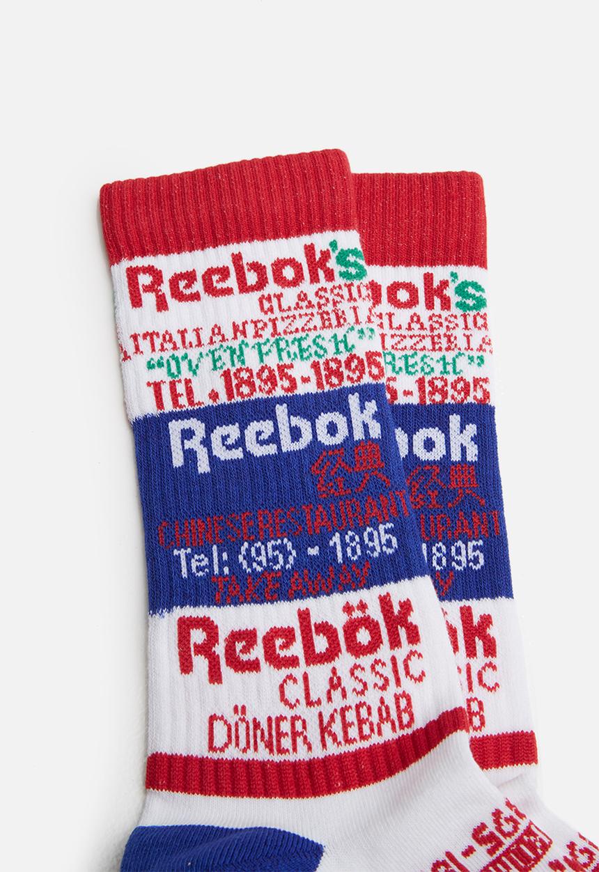 Reebok Classic - Cl graphic crew socks - multi