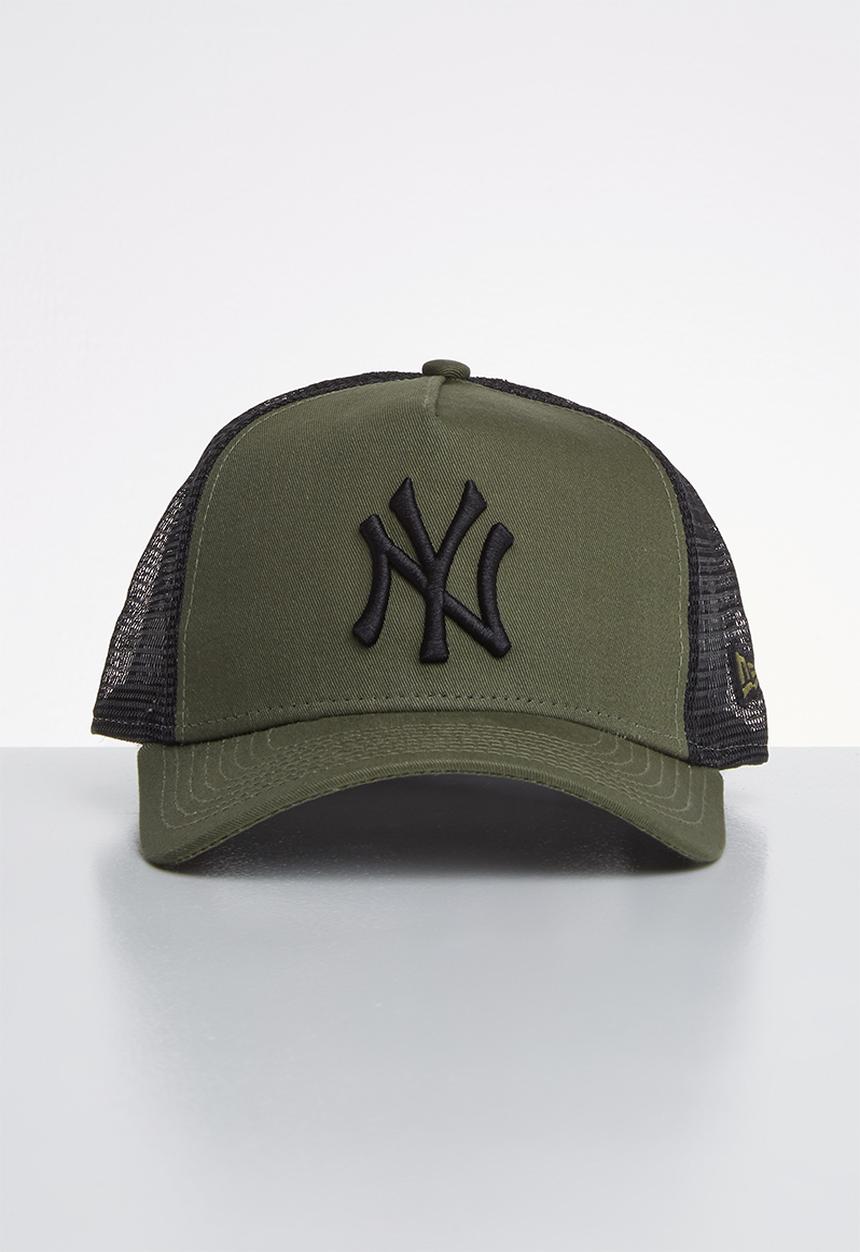 New Era - Trucker league essential New York Yankees - khaki & black 
