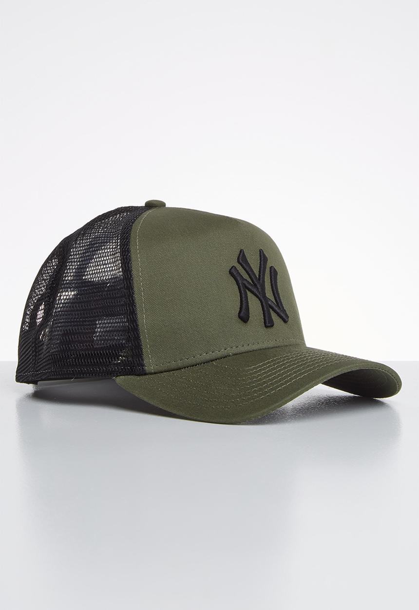 New Era - Trucker league essential New York Yankees - khaki & black 