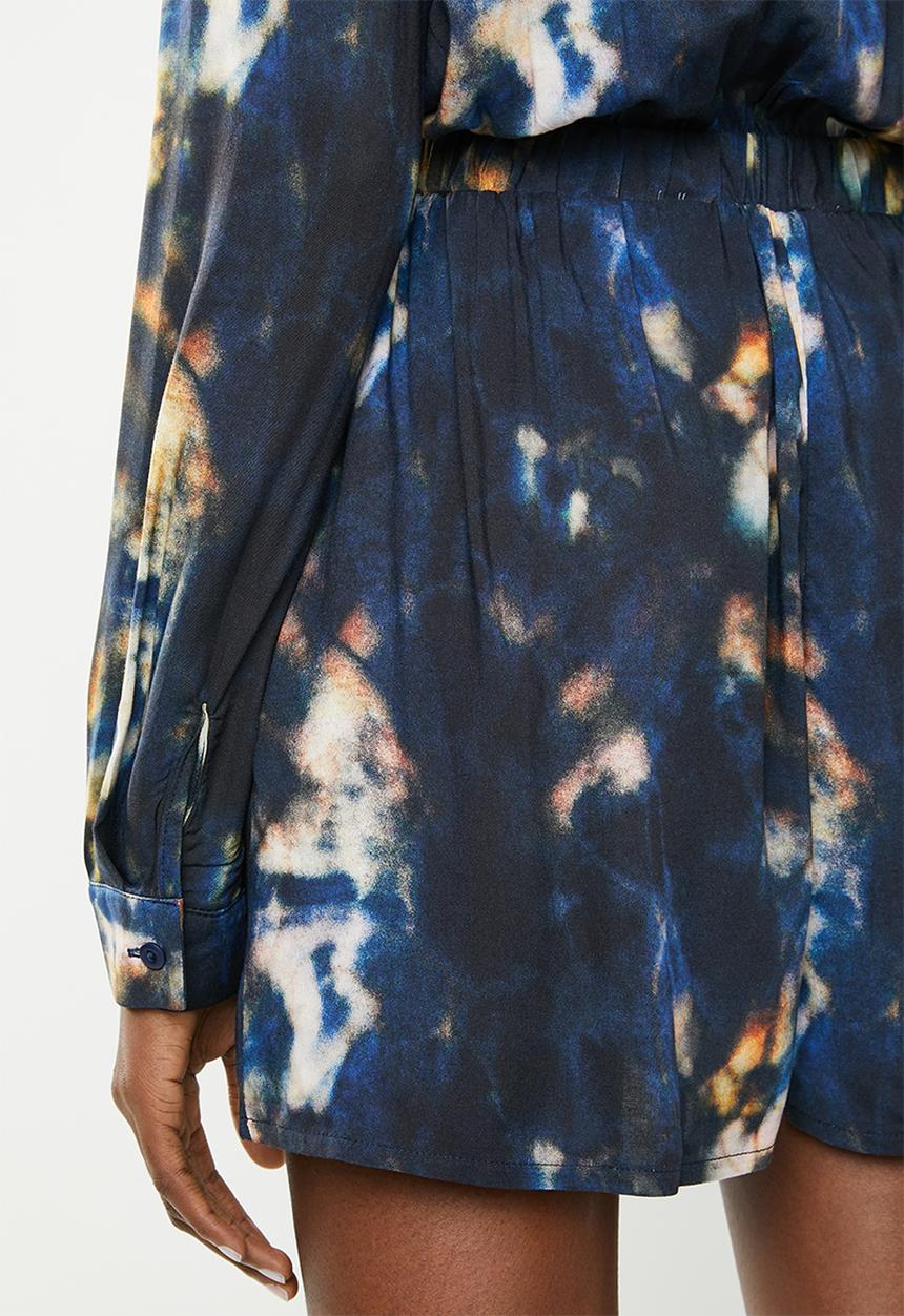 Superbalist - Tie dye utility playsuit - tie dye