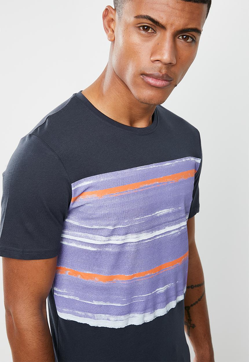 Only & Sons - Gilbert short sleeve tee - navy