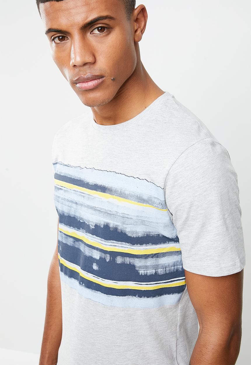 Only & Sons - Gilbert short sleeve tee - grey 