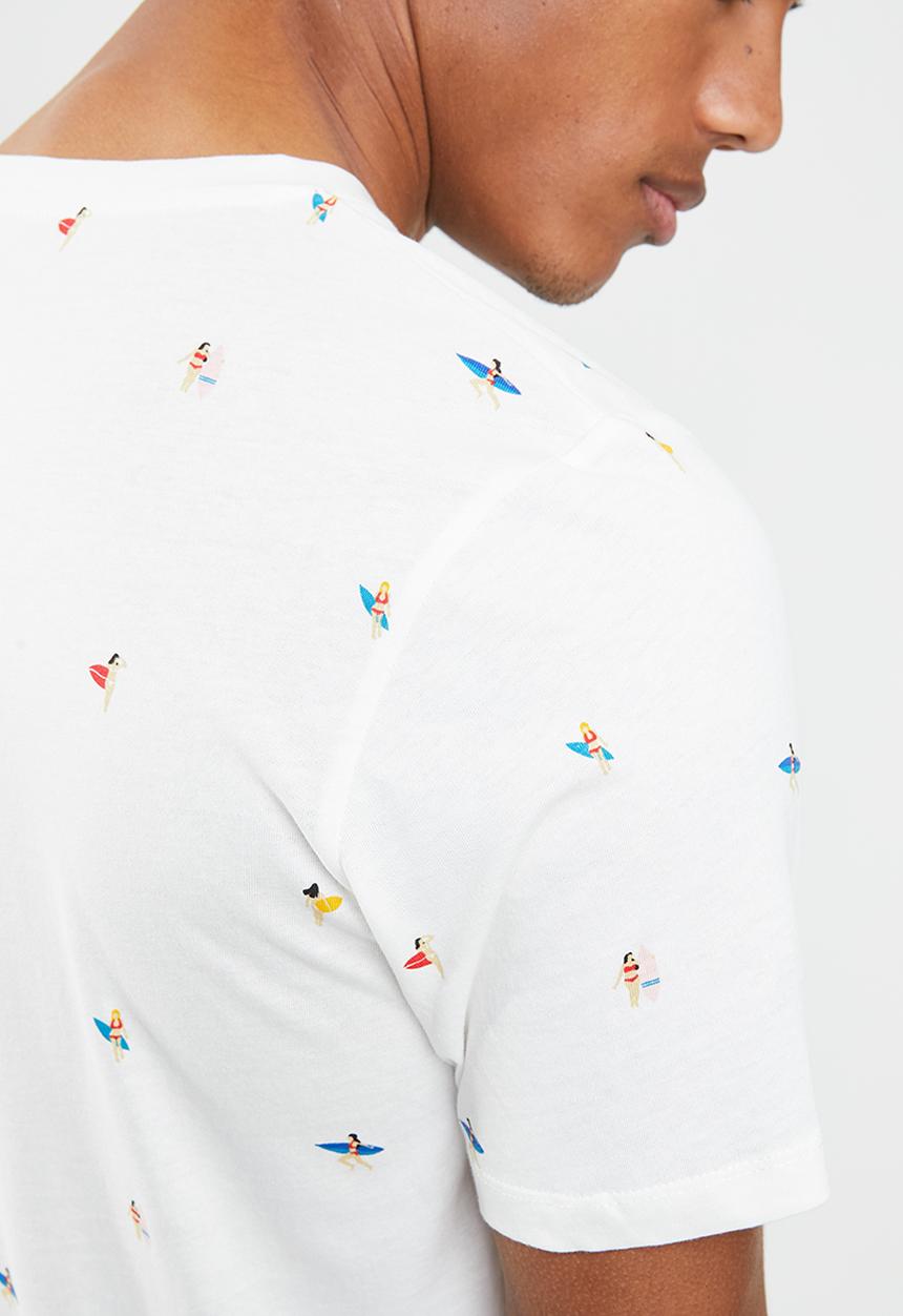 Jack & Jones - Hivaz short sleeve polo - white