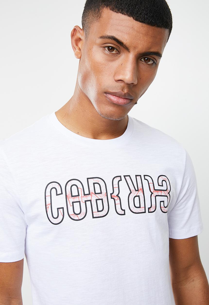 Jack & Jones - Odes short sleeve tee - white