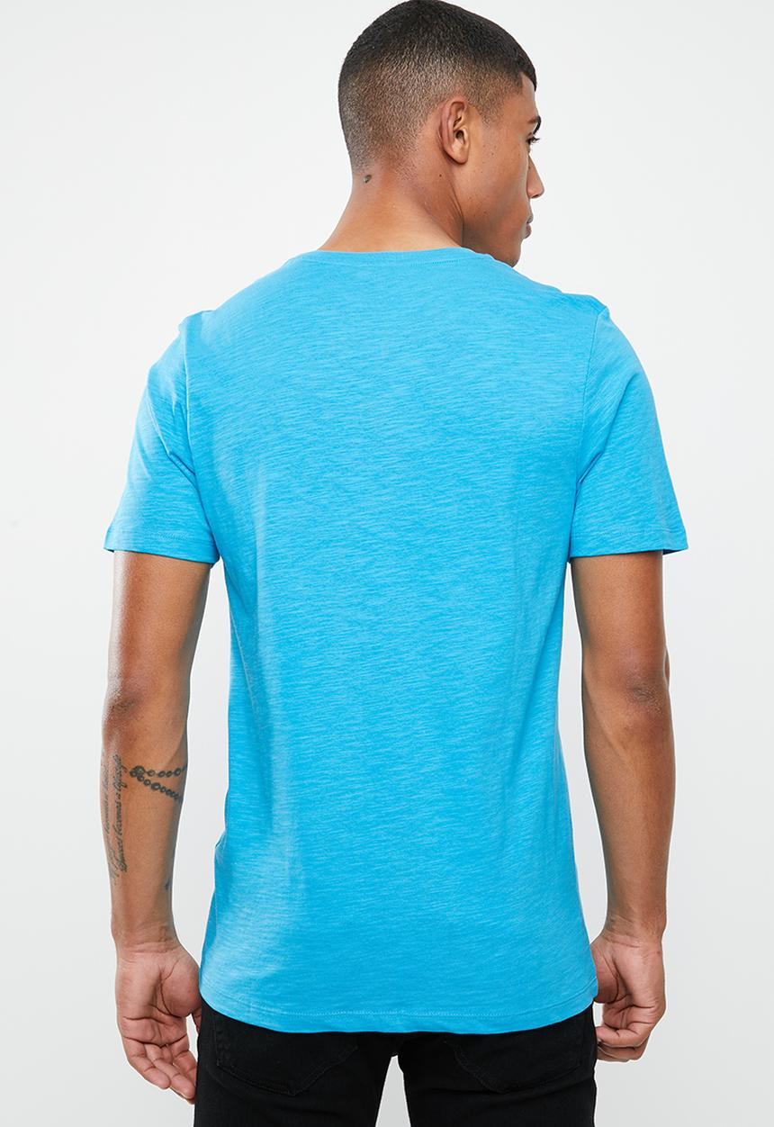 Jack & Jones - Odes short sleeve tee - blue