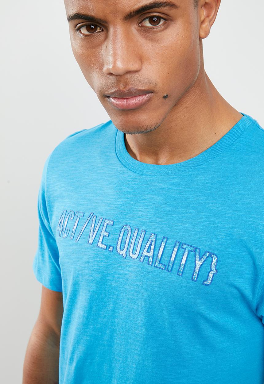 Jack & Jones - Odes short sleeve tee - blue