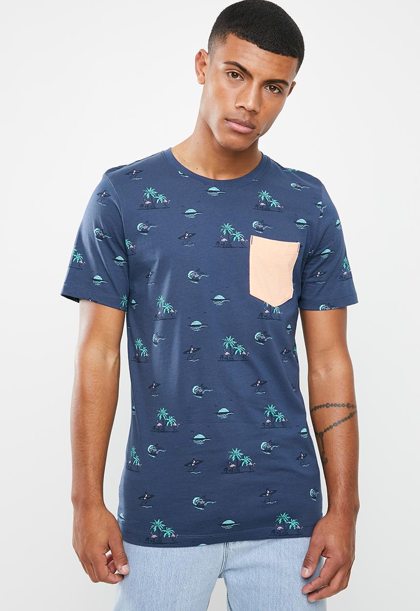 Jack & Jones - Hivaz short sleeve polo - navy