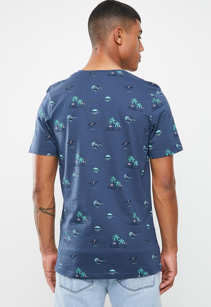 Jack & Jones - Hivaz short sleeve polo - navy