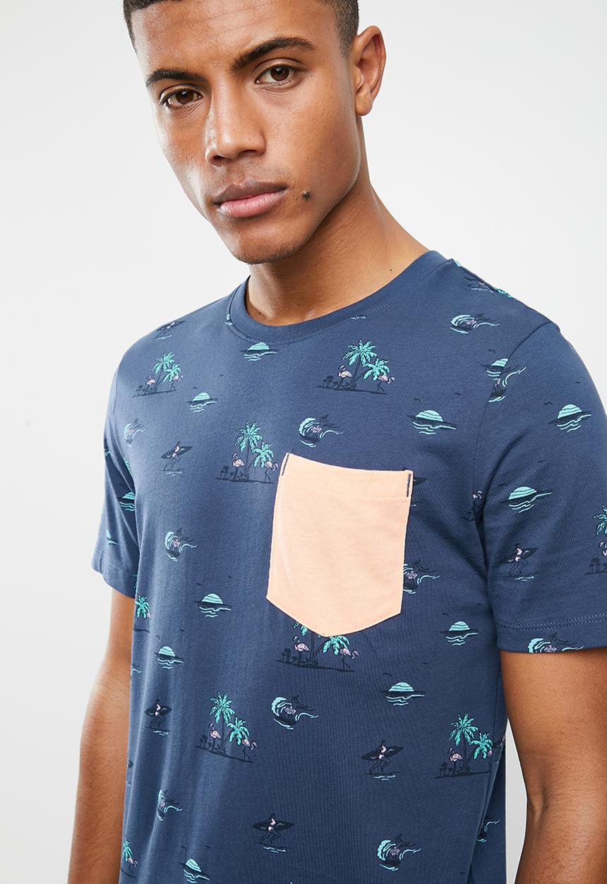 Jack & Jones - Hivaz short sleeve polo - navy
