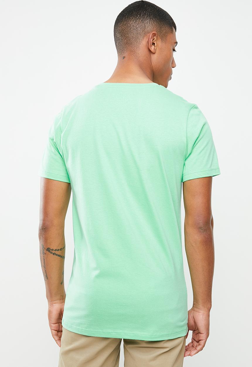 Jack & Jones - Howey short sleeve crew neck - green 