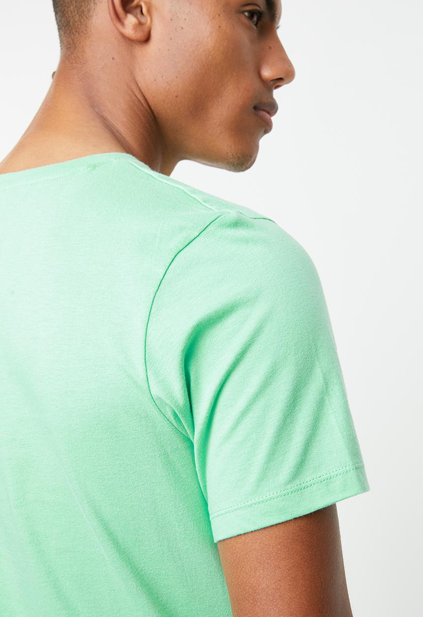 Jack & Jones - Howey short sleeve crew neck - green 