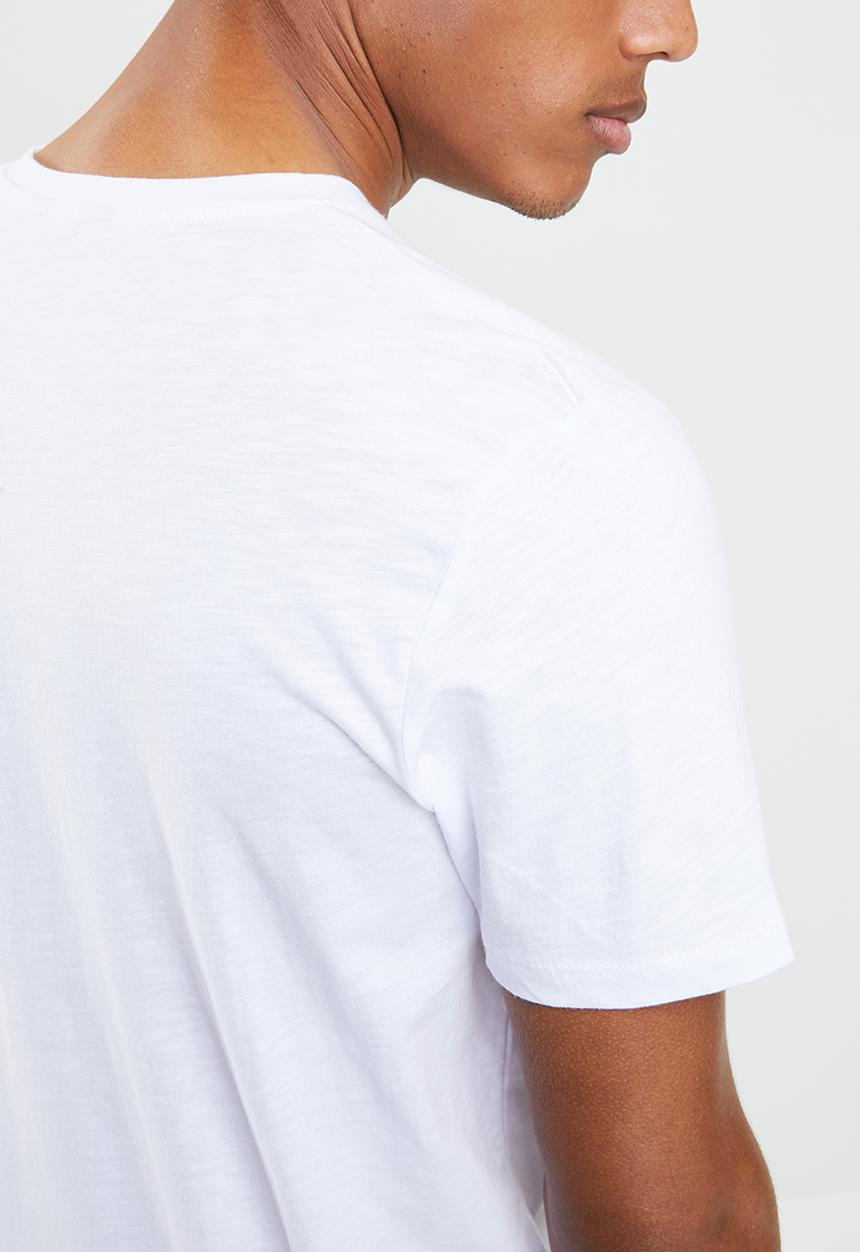 Jack & Jones - Ground short sleeve tee - white