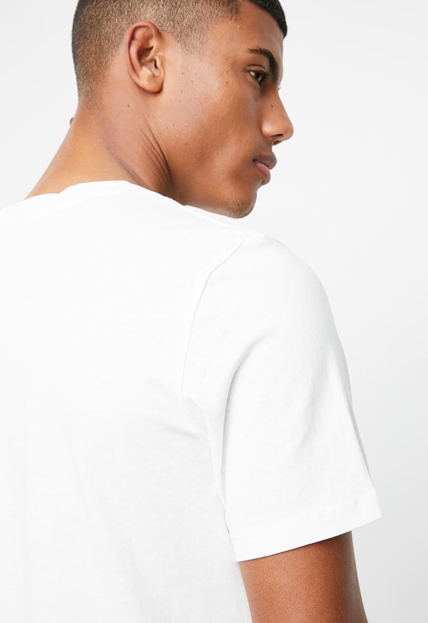Jack & Jones - Orpleo short sleeve crew neck T-shirt - white 