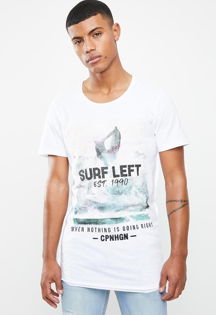 Jack & Jones - Kenni crew neck T-shirt - white