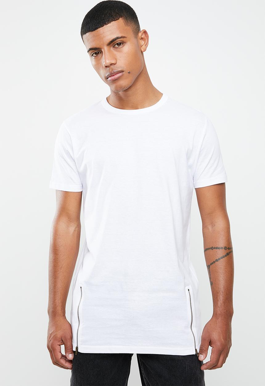 Brave Soul - Falcon crew neck tee - white