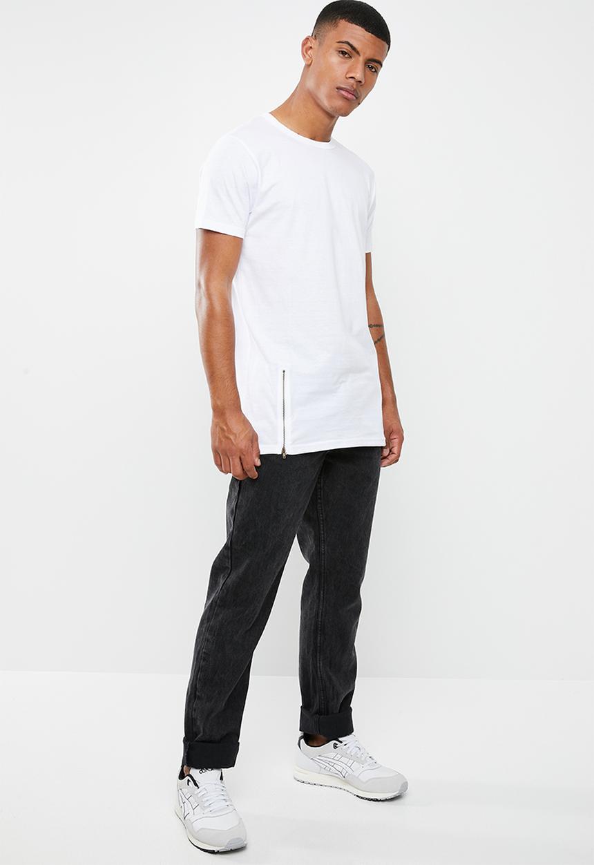 Brave Soul - Falcon crew neck tee - white