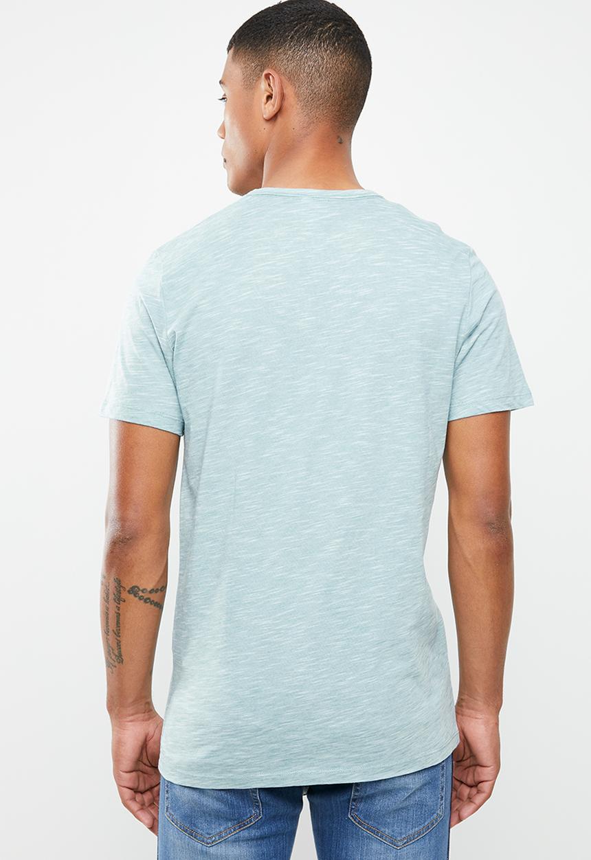 Jack & Jones - Phil-burke short sleeve tee - blue