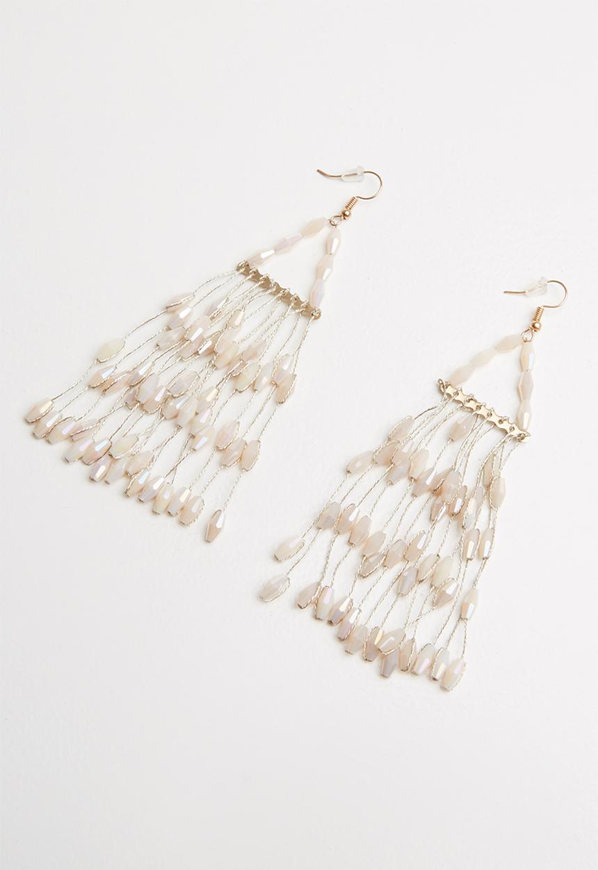 STYLE REPUBLIC - Statement earrings - gold & pink