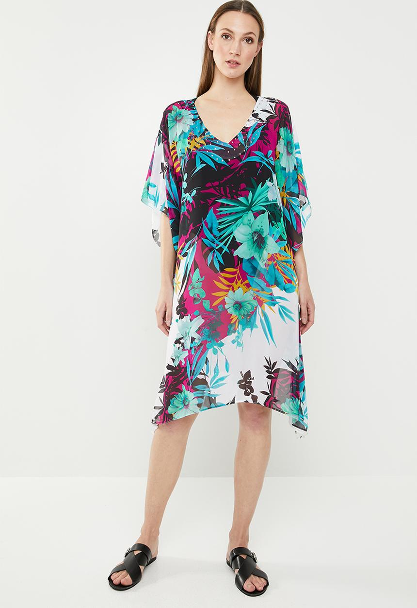 Lithe - Printed kaftan - multi 
