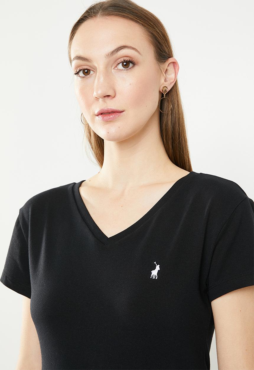 POLO - Kelly short sleeve stretch tee - black