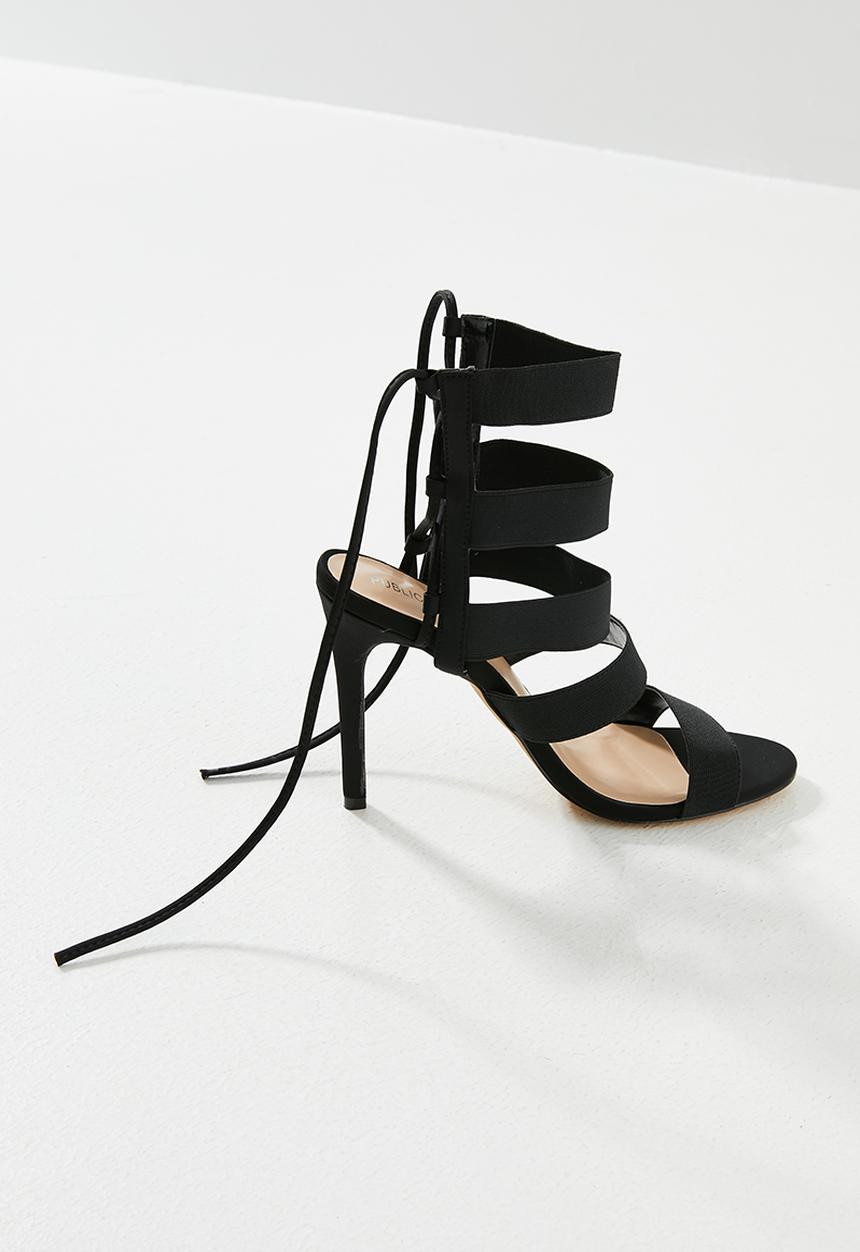 Public Desire - Harper heel - black