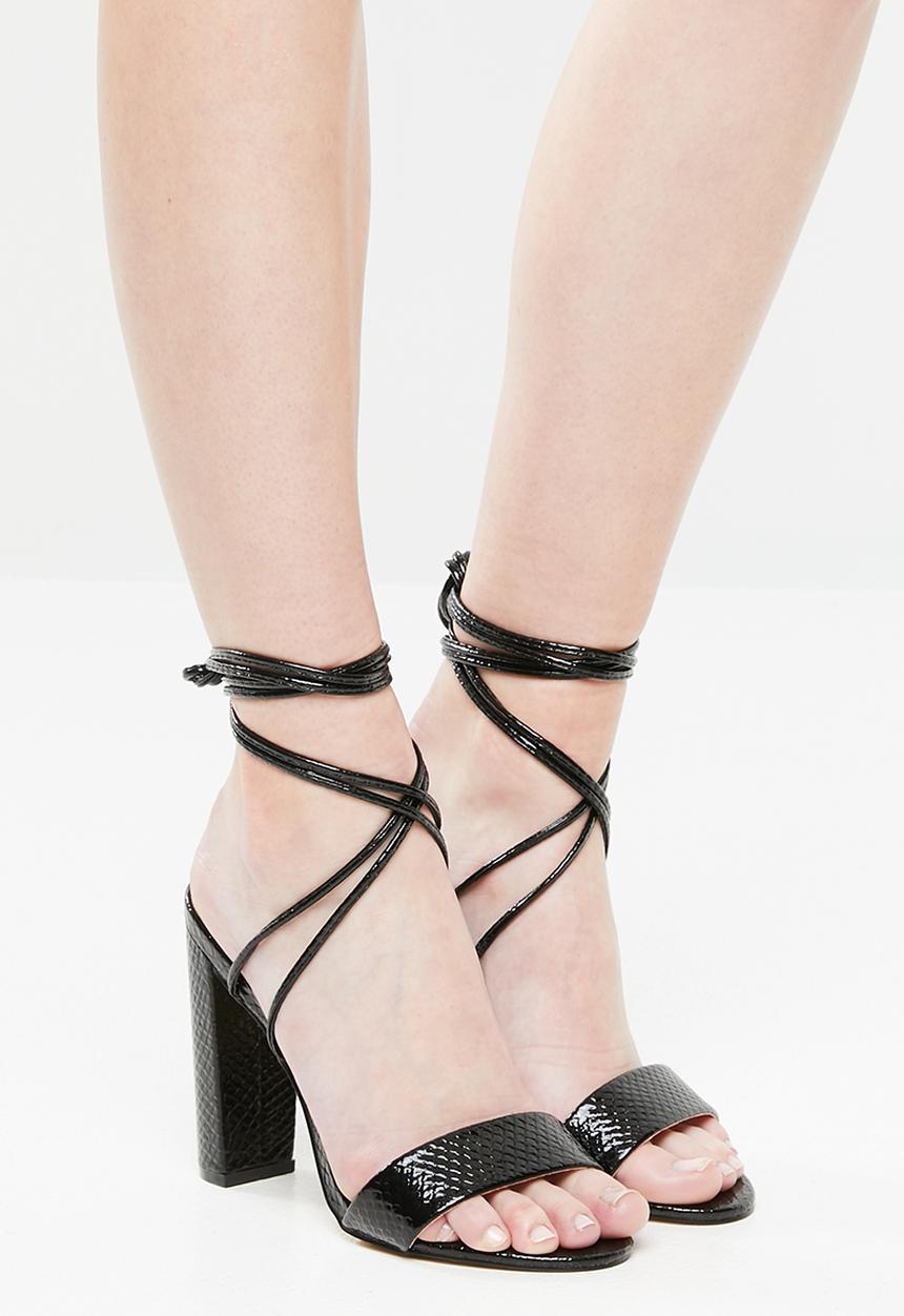 Public Desire - Suzu heel - black