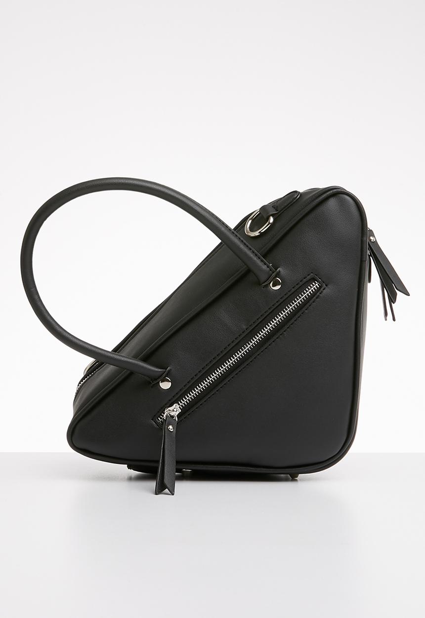 Superbalist - Triangular shape bag - black