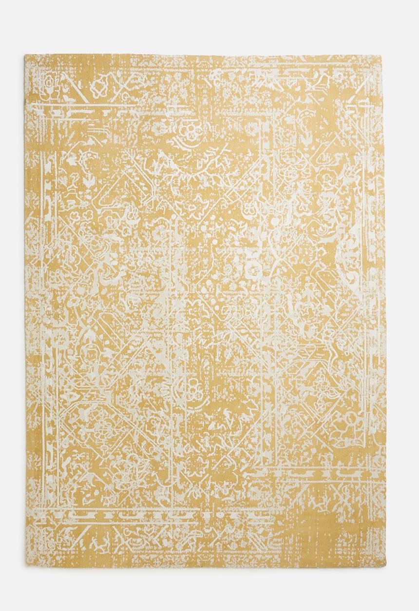 Sixth Floor - Nicole printed rug - yellow