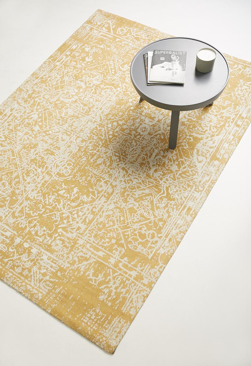 Sixth Floor - Nicole printed rug - yellow