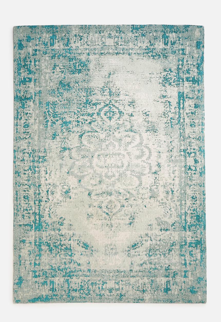 Sixth Floor - Hunter jacquard rug - teal