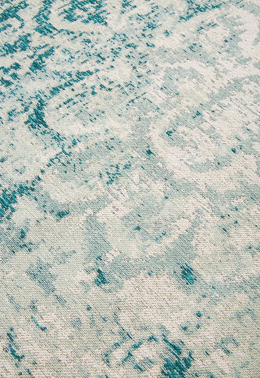 Sixth Floor - Hunter jacquard rug - teal