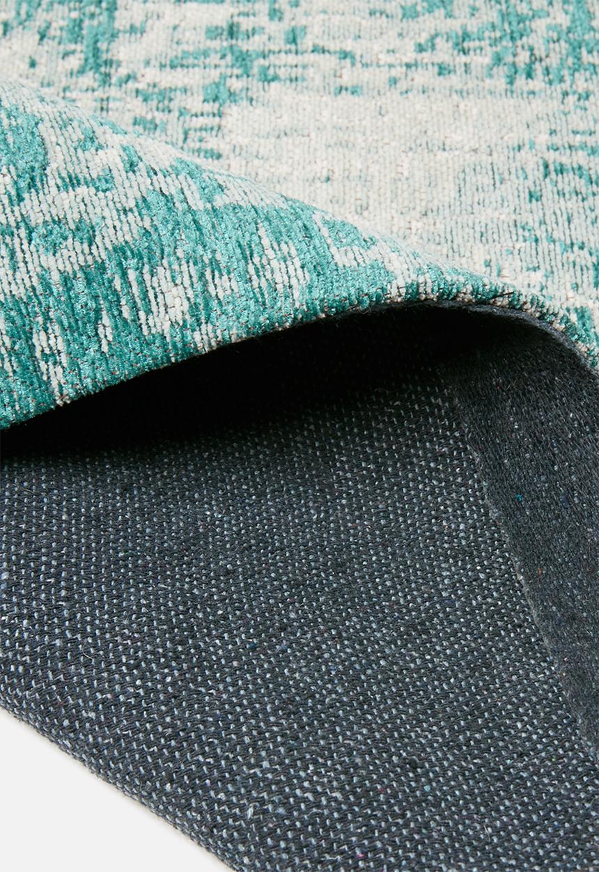 Sixth Floor - Hunter jacquard rug - teal