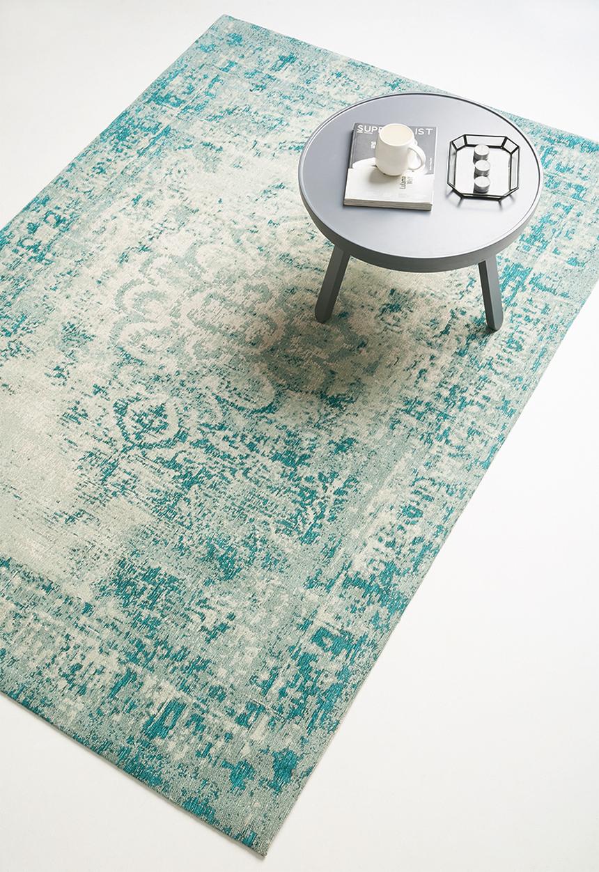 Sixth Floor - Hunter jacquard rug - teal