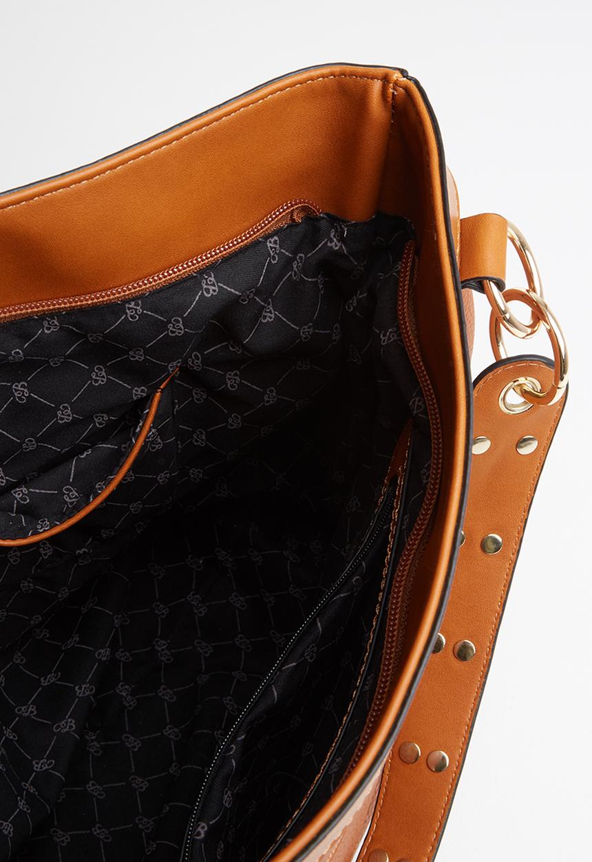 Miss Black - Baez handbag - tan