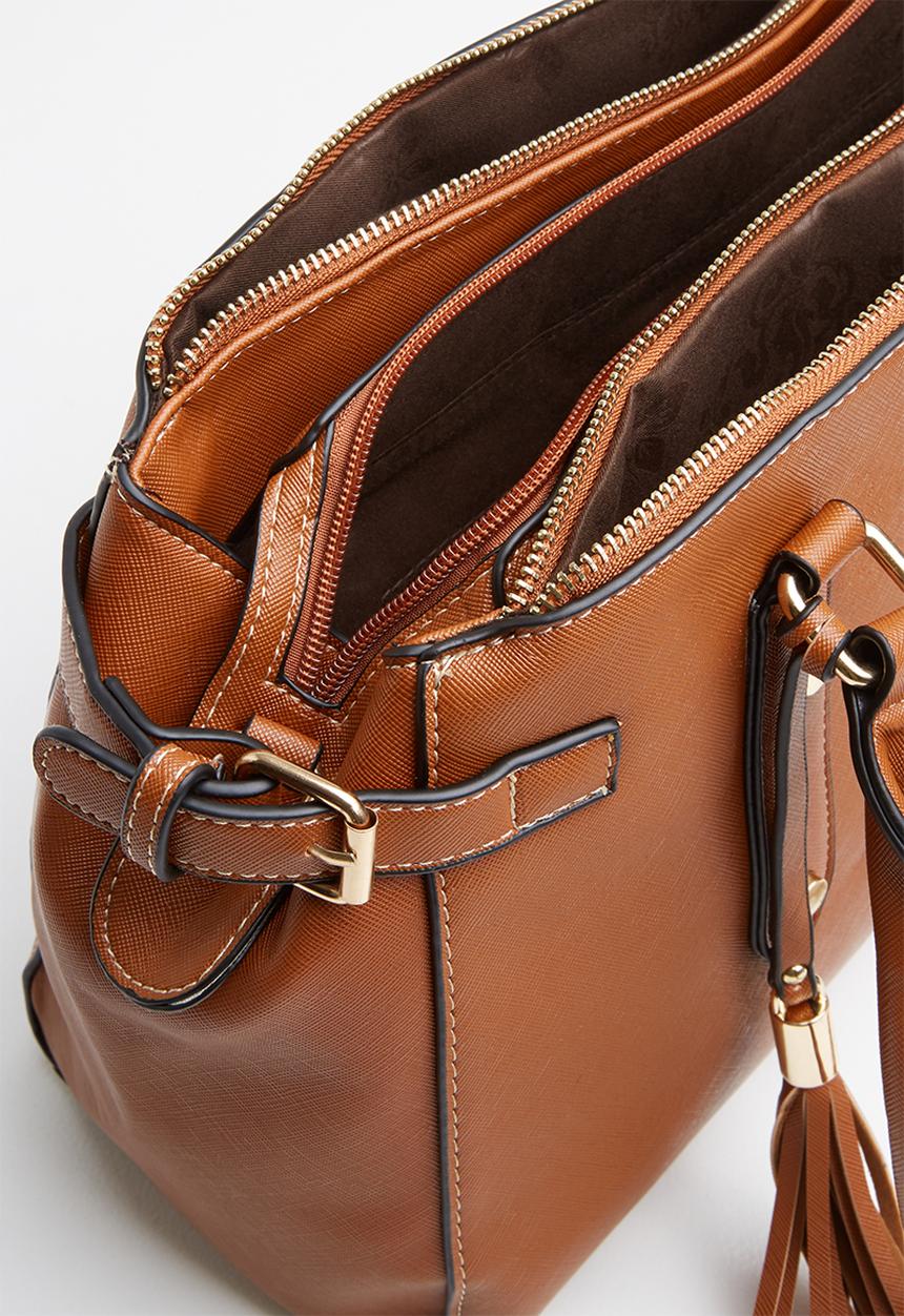 BLACKCHERRY - Amy shoulder bag - tan
