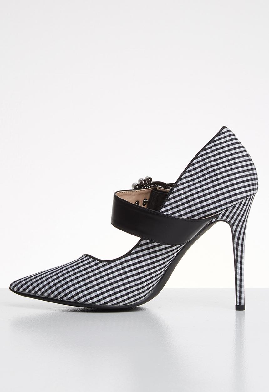 Miss Black - Karabo heel - black & white