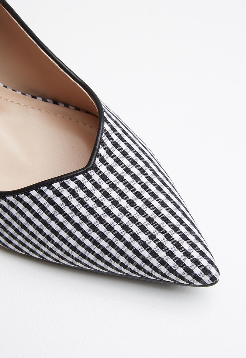 Miss Black - Karabo heel - black & white