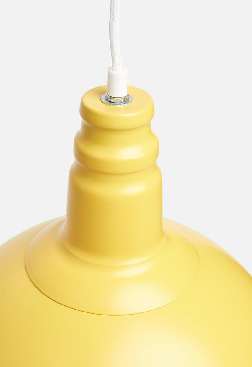 Sixth Floor - Utility pendant - mustard